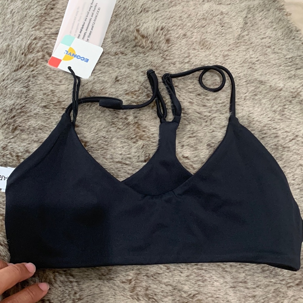Dos gardenias swim top